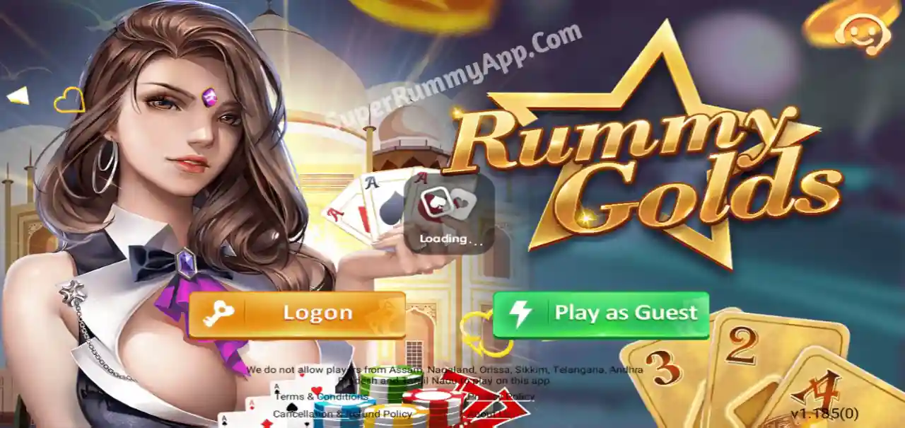  Rummy Golds App Download and get ₹51 Bonus
