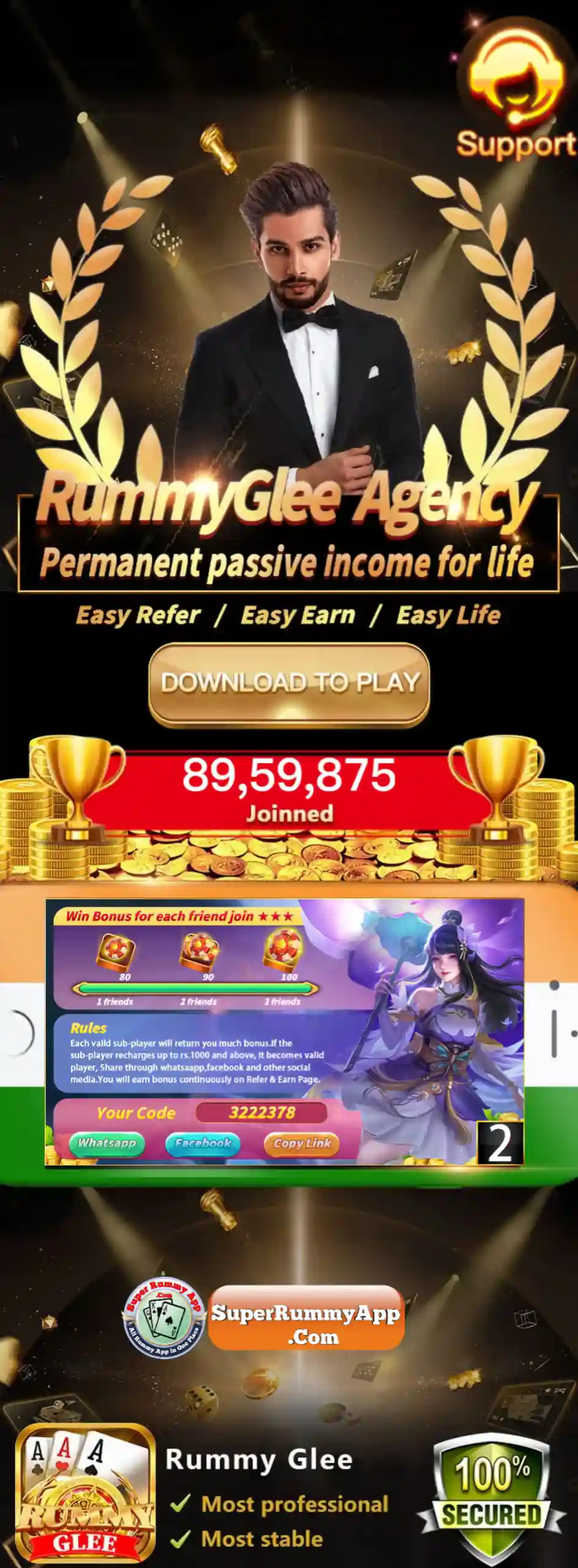 Rummy Glee Apk Download - India Rummy App