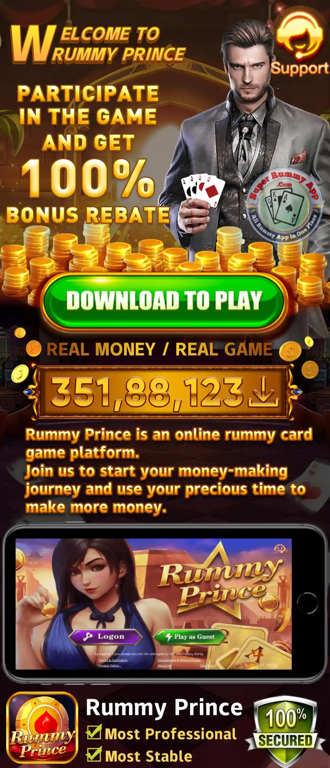 Rummy Prince Apk Download - India Rummy Apps