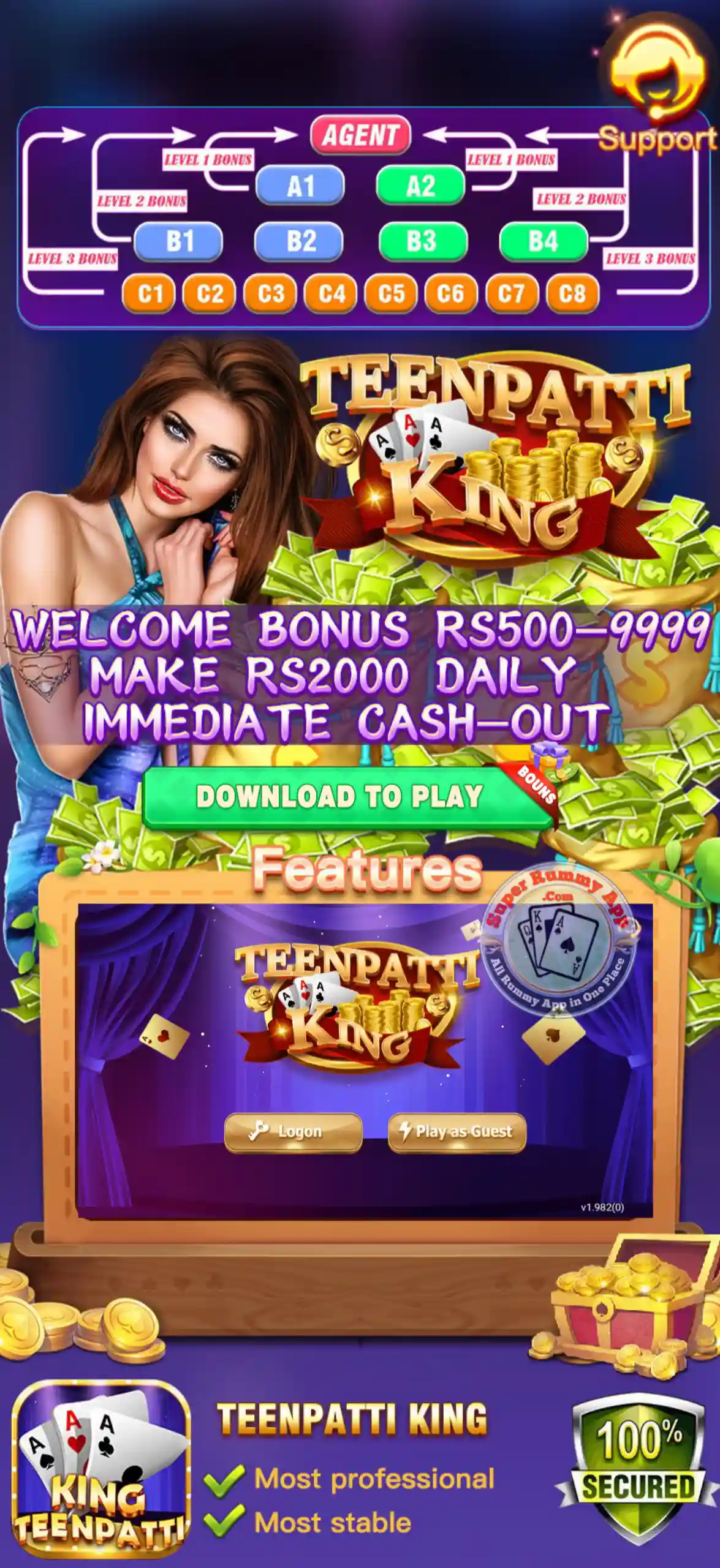 Teen Patti King Apk Download - India Rummy Apps